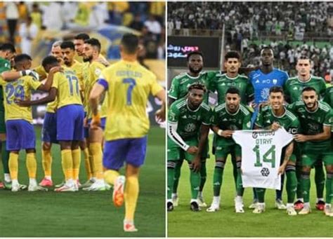 موعد مباراة الأهلي والنصر في دوري روشن السعودية 2024 القنوات الناقلة