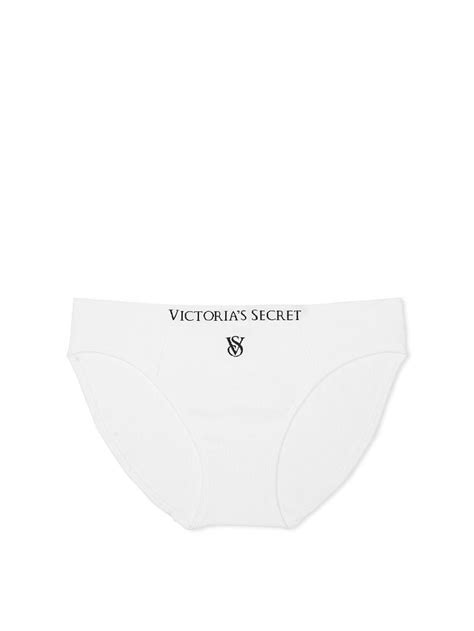 Seamless Logolu Bikini Külot Beyaz Victoria s Secret