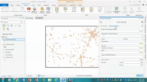 Week Mini Lecture B Density Arcpro Youtube