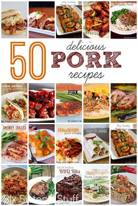 50 Delicious Pork Recipes Six Sisters Stuff Slow Cooker Recipes Pork Pork Carnitas Slow