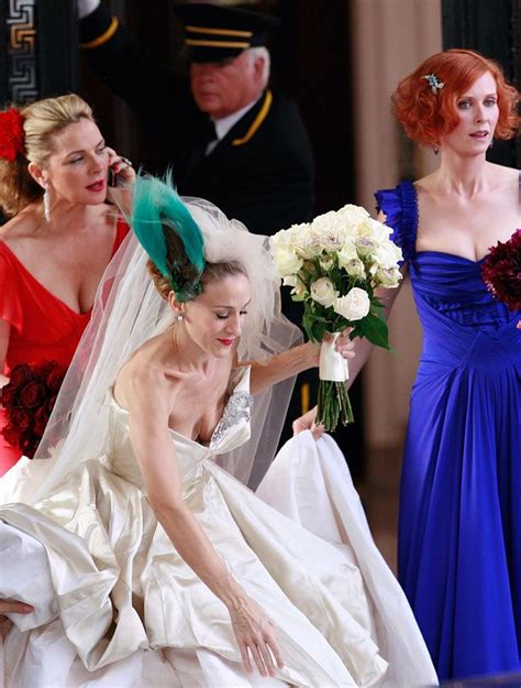 El vestido de novia más viral de Sex and the City vuelve a la pantalla chica