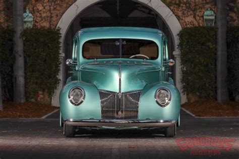 Classic Hot Rod Pickup Greg Tidwells Chopped And Custom 40 Ford