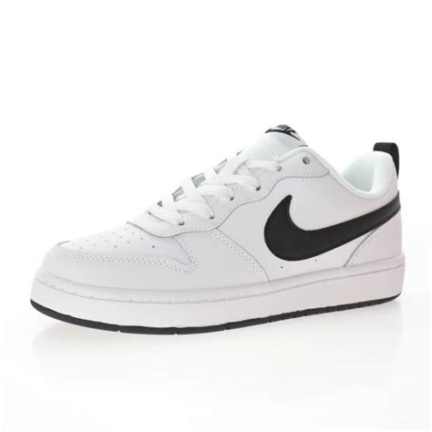 Basket Nike Air Court Borough Low Blanc Noir Blanc Cdiscount