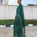 Silk Boubou African Bubu Gown Long Bubu With Fringe Womens Etsy