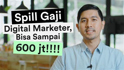 Prospek Kerja Dan Gaji Dunia Digital Marketing Youtube