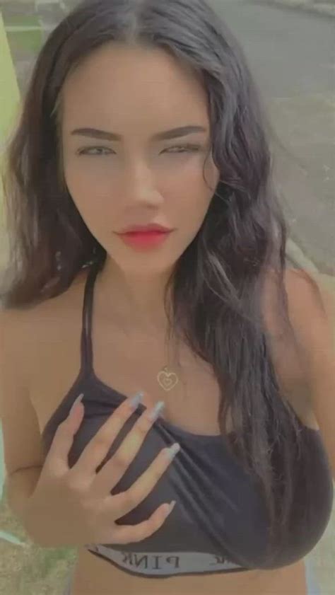 I Just Couldn T Resist Getting My Tits Out In Front Of My Neighbours House I Hope No One Saw Me