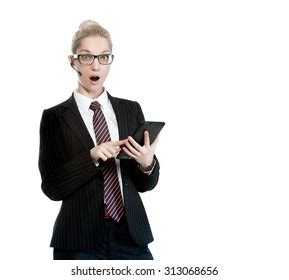 Beautiful Sexy Blonde Girl Business Dress Stock Photo Shutterstock
