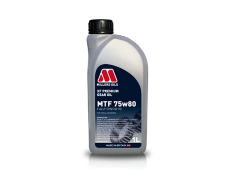Plně syntetický převodový olej Millers Oils XF PREMIUM MTF 75w80 1l ...