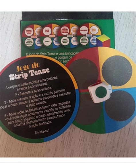 Jogo Do Strip Tease Dado E Rapadinha Aline Lingerie