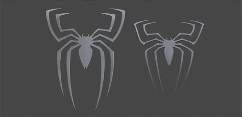 Spider Man 3 Symbiote Suit Spider Symbols 3d Model 3d Model 3d