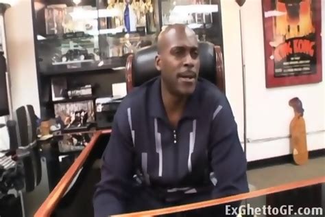 Black Babe Doing Porn Casting Black Cherry