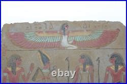 Rare Ancien Gyptien Antique Osiris Isis Rams S Avec Tut Et Nefertari