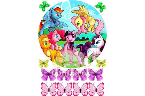 Вафельная картинка "My little pony"-6