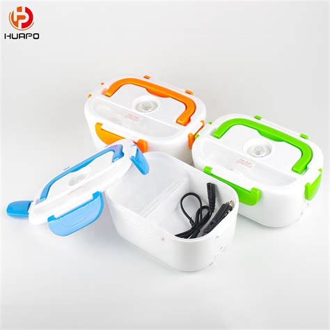 Hot Box Electric Lunch Box Heating Warmer With Food Grade Plastic 304 Stainless Steel Tank 1 2L