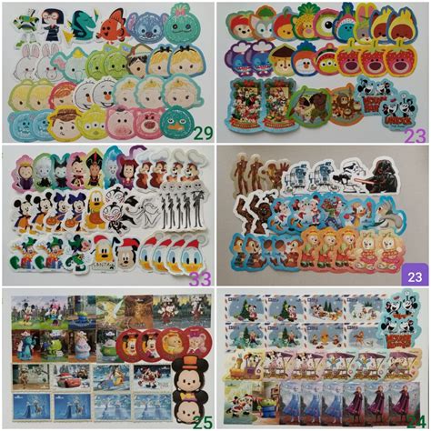 迪士尼 貼紙 Disneyland Sticker 圖內 157 張 興趣及遊戲 手作＆自家設計 文具 Carousell