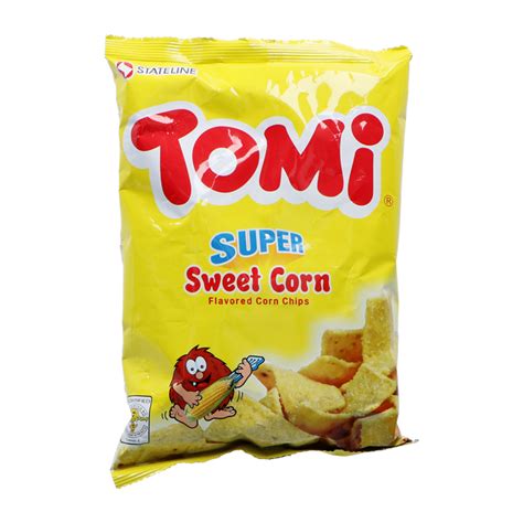 Tomi Super Sweet Corn Chips 110g - Snacks, Biscuits and Candies ... 