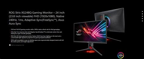 Asus, 240Hz'lik Yeni Oyuncu Monitörünü Tanıttı - Webtekno