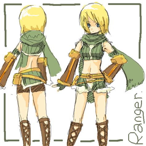 Koyuki A Ranger Ragnarok Online Ragnarok Online Commentary Request Lowres Girl Blonde