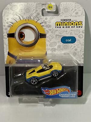 Les Minions Carl Le Rise De Gru Hot Wheels Personnage Voitures Gmh Eur Picclick Fr