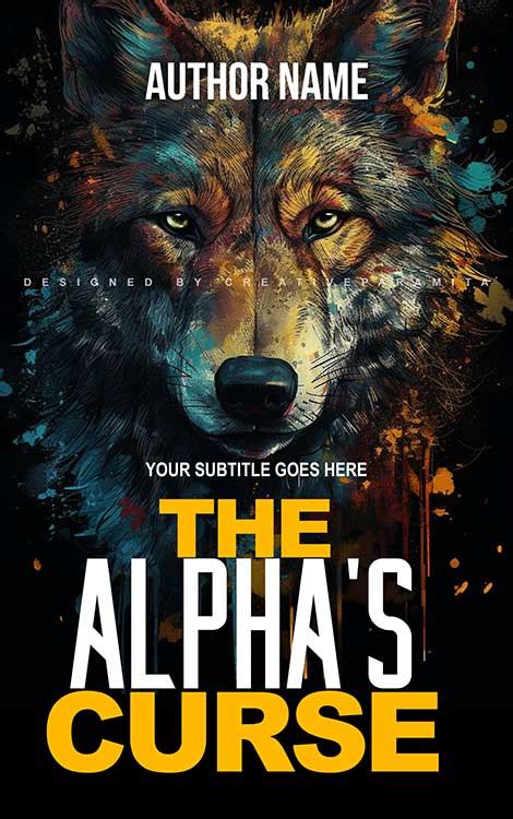 The Alpha S Curse Premade Book Cover