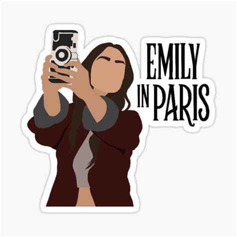 Emily In Paris Sticker For Sale By Lexivarga Sticker Design