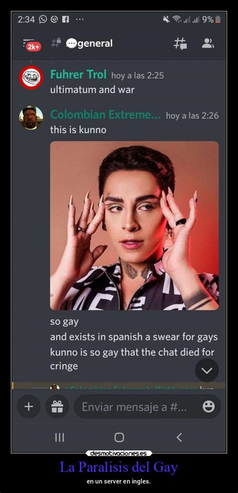 La Paralisis Del Gay Desmotivaciones