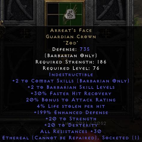 Ft Eth Upped Arreat And Eth Arkaines Valor Topic D2jsp