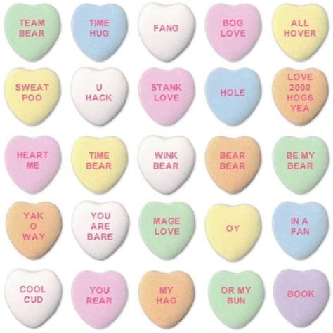 Candy Hearts Artificial Intelligence Id Actually Love These Candy