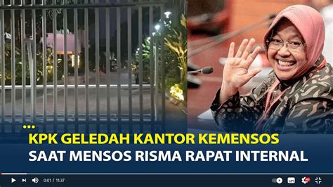 Kpk Geledah Kantor Kemensos Dugaan Korupsi Kasus Bansos Beras Saat