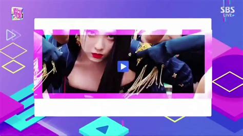 Sbs Inkigayo Blackpink Hylt 1st Place Nominee Youtube