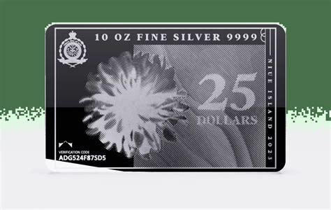 SilverNote 2023 Coinbar 10oz Silver 9999 Pressburg Mint