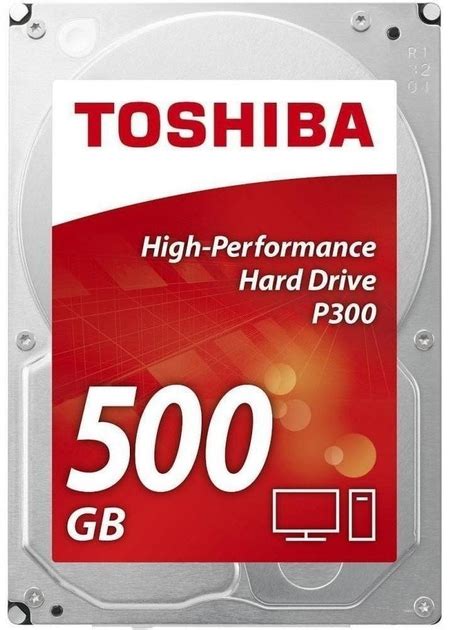 Жесткий диск Toshiba P300 500GB 7200rpm 64MB HDWD105UZSVA 3.5 SATA III ...