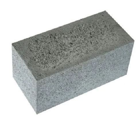 Gray X X Inch Rectangular Cement Solid Concrete Bricks At Best Price