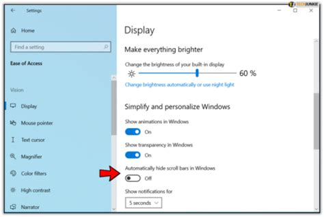 How To Make Scrollbars Always Show - Tech Junkie 