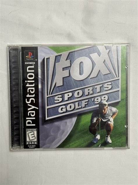 Fox Sports Golf 99 Sony Playstation Ps1 Complete 86162049729 Ebay