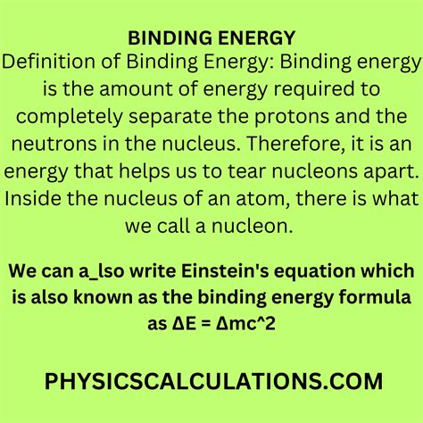 33+ Calculate Binding Energy - SalvadorReva