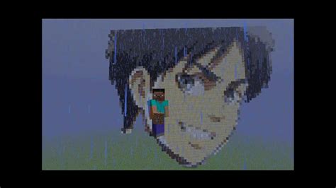 Pixel Art Minecraft Eren Shingeki No Kyojin Youtube