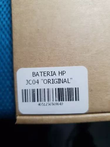 Bater A Hp Jc Jc Original Nueva Garantizada En Venta En Santo