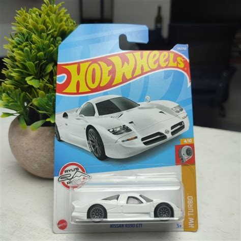 HOT WHEELS Putih 壓鑄風火輪 Nissan R390 GT1 白色白色 HW Turbo 蝦皮購物