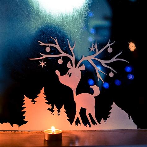 Printable Christmas Window Decorations