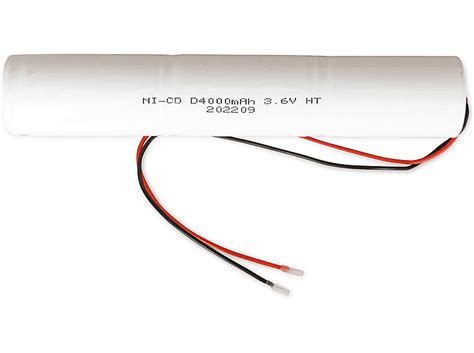 Q-BATTERIES Q-BATTERIES Akku-Pack, 3,6 V, 4000mAh, NiCd L3x1, 3xD ...
