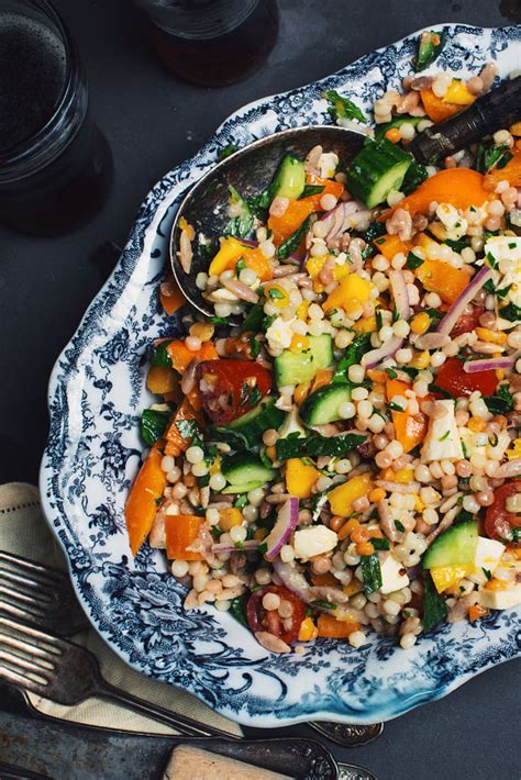 Salade de couscous israélien à la mangue Le Coup de Grâce