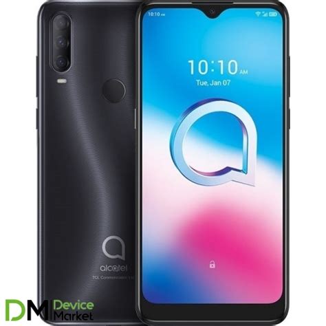 Купить Смартфон Alcatel 3L 2020 (5029Y) 4/64GB NFC Dual SIM Dark Chrome UA