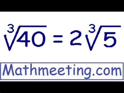 Find Cube Root of Negative Number - Expii