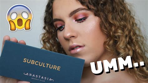 Abh Subculture Palette Honest Review Tutorial Hannah Foster Youtube