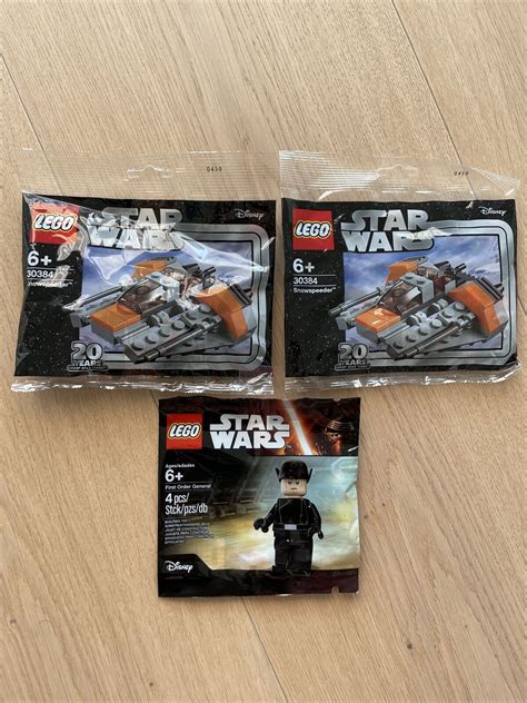 Lego Star Wars Polybag 2x 30384 Und 5004406 First Order General Neu OVP