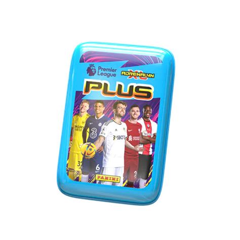 Blue Pocket Tin Panini Premier League Adrenalyn Xl Plus 2023 Solve