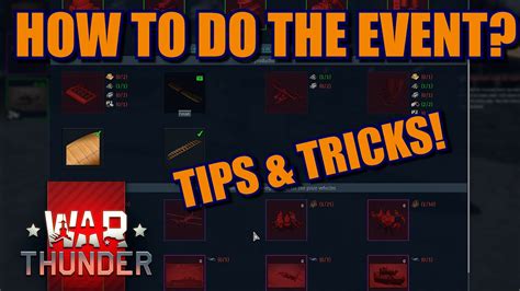 War Thunder How To Do The Crafting Event OVERPOWERED TIPS TRICKS