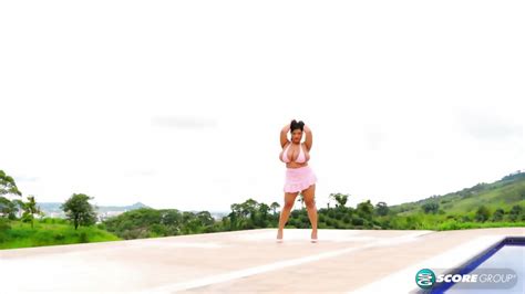 Angie Bravo S Bikini Splash