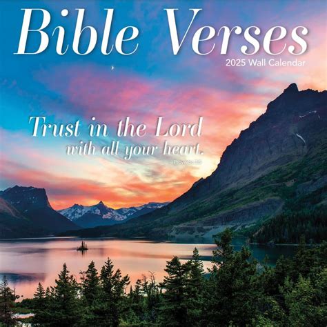 Bible Verses Special Value 2025 Wall Calendar